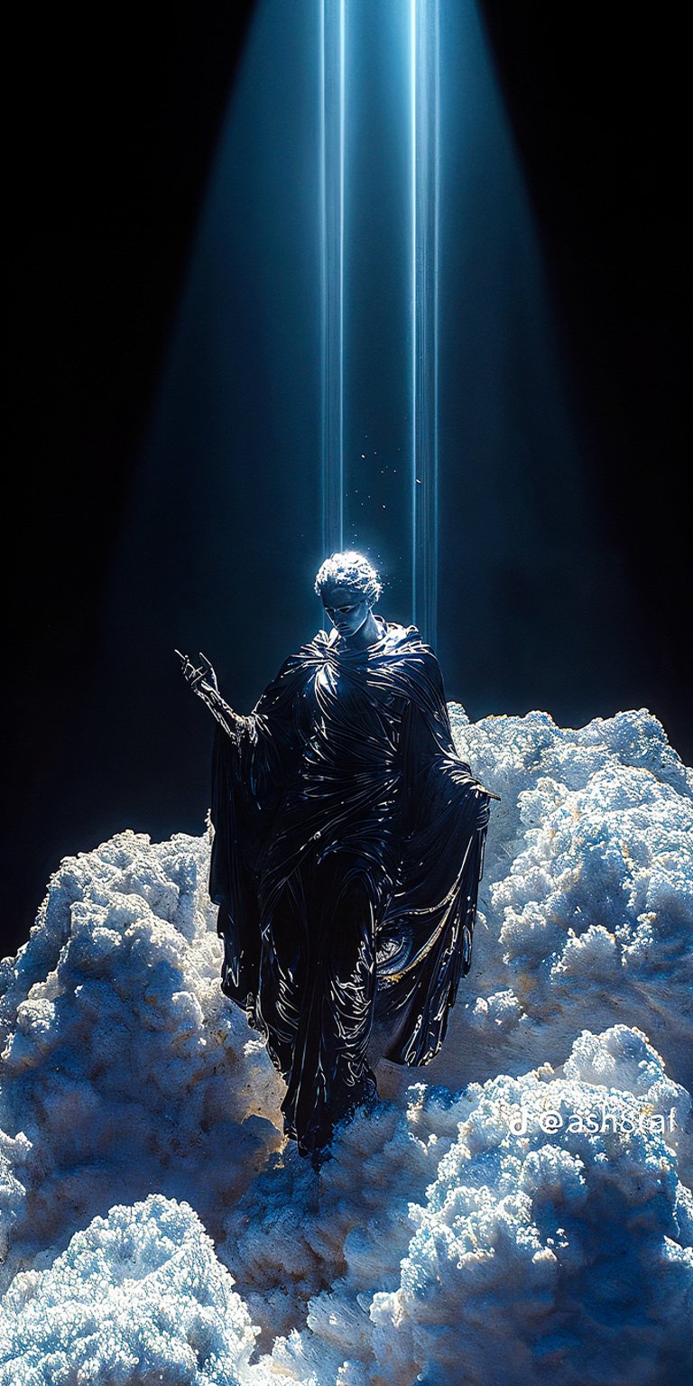 Dark Fluidic Metals art wallpaper iPhone 4K