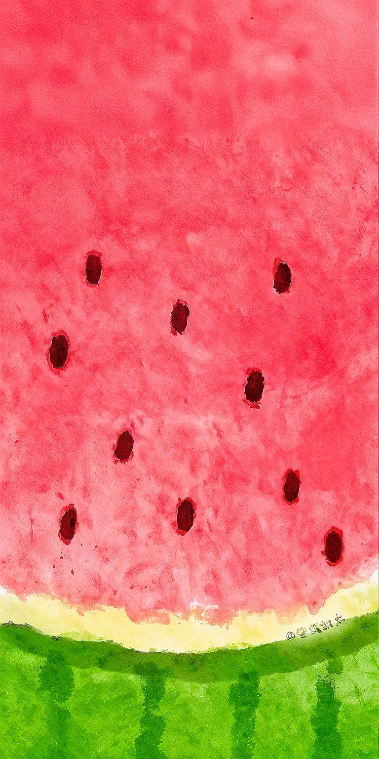 Watermelon Food Aesthetic Wallpaper iPhone