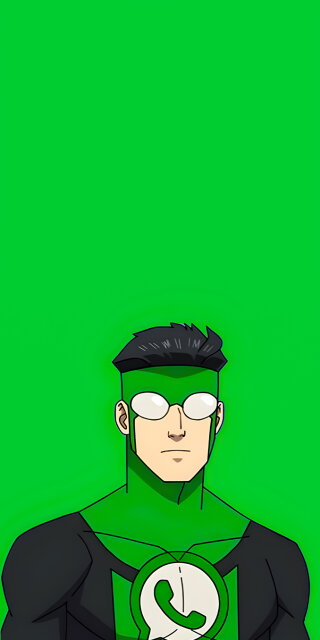 Whatsapp Invincible wallpaper for iPhone