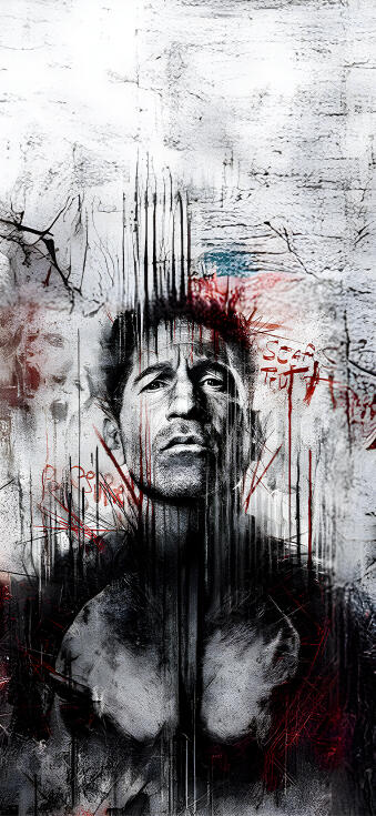 Daredevil edited matching wallpaper in 4K