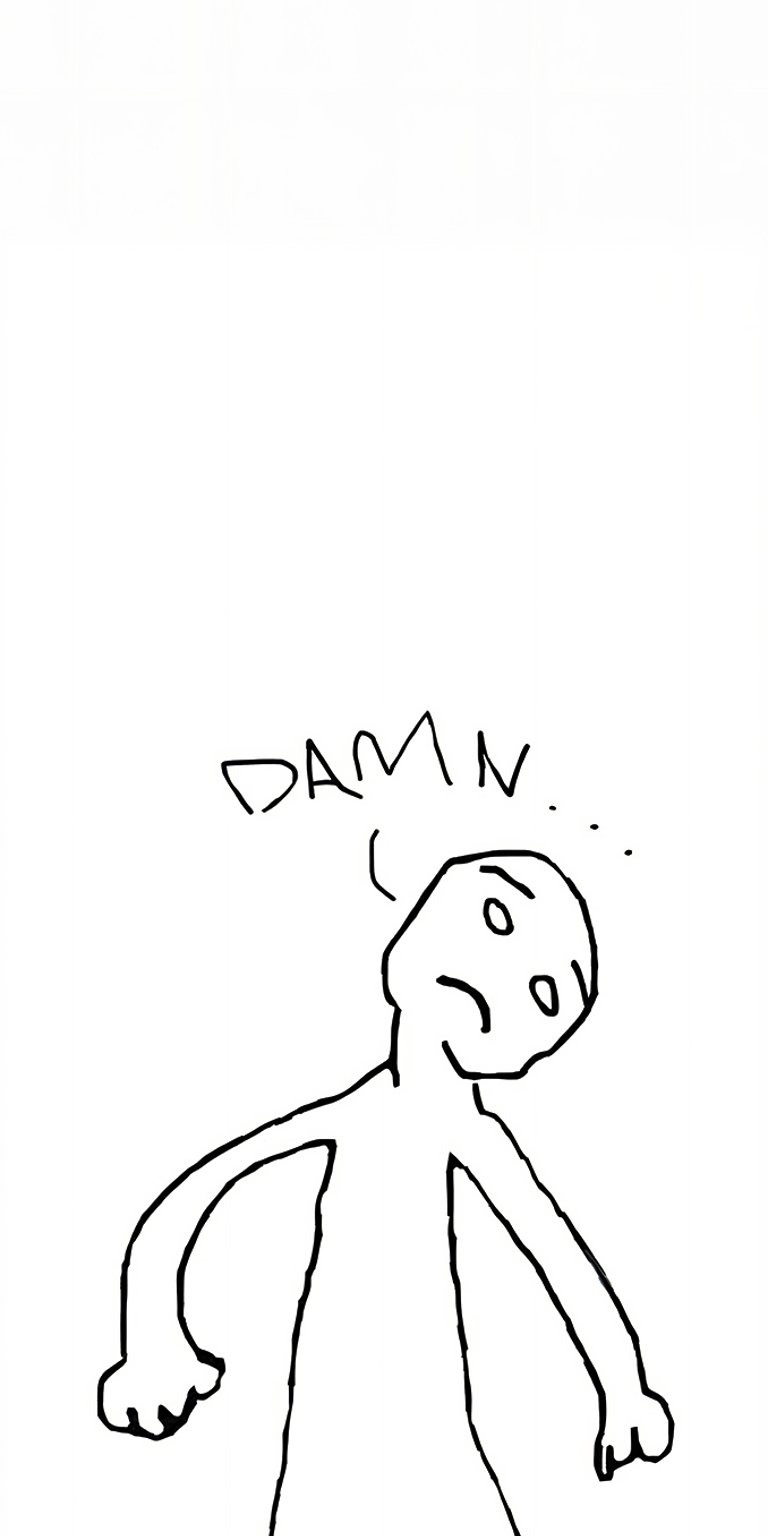 Funny art drawing wallpaper iPhone 4K