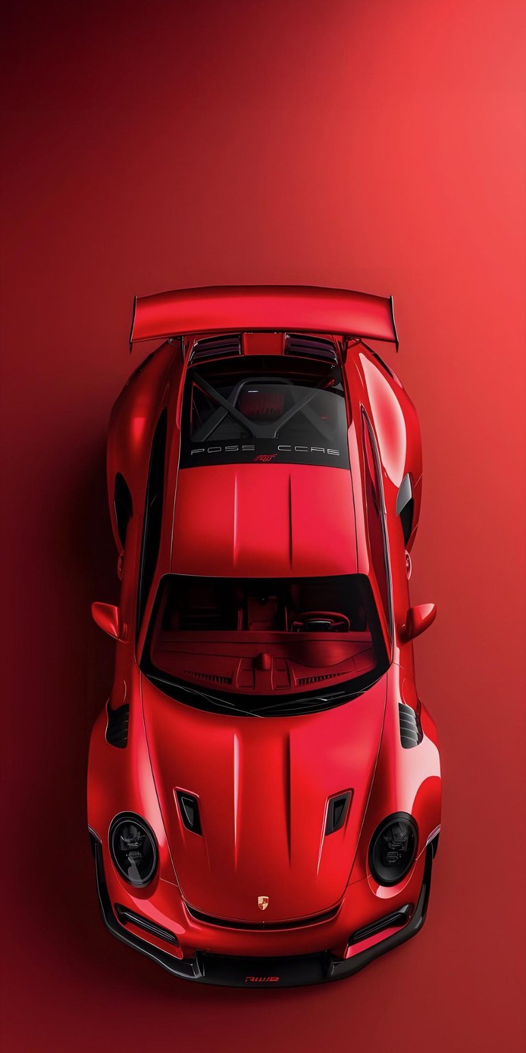 Red cute Porsche 911 GT3 wallpaper iPhone HD