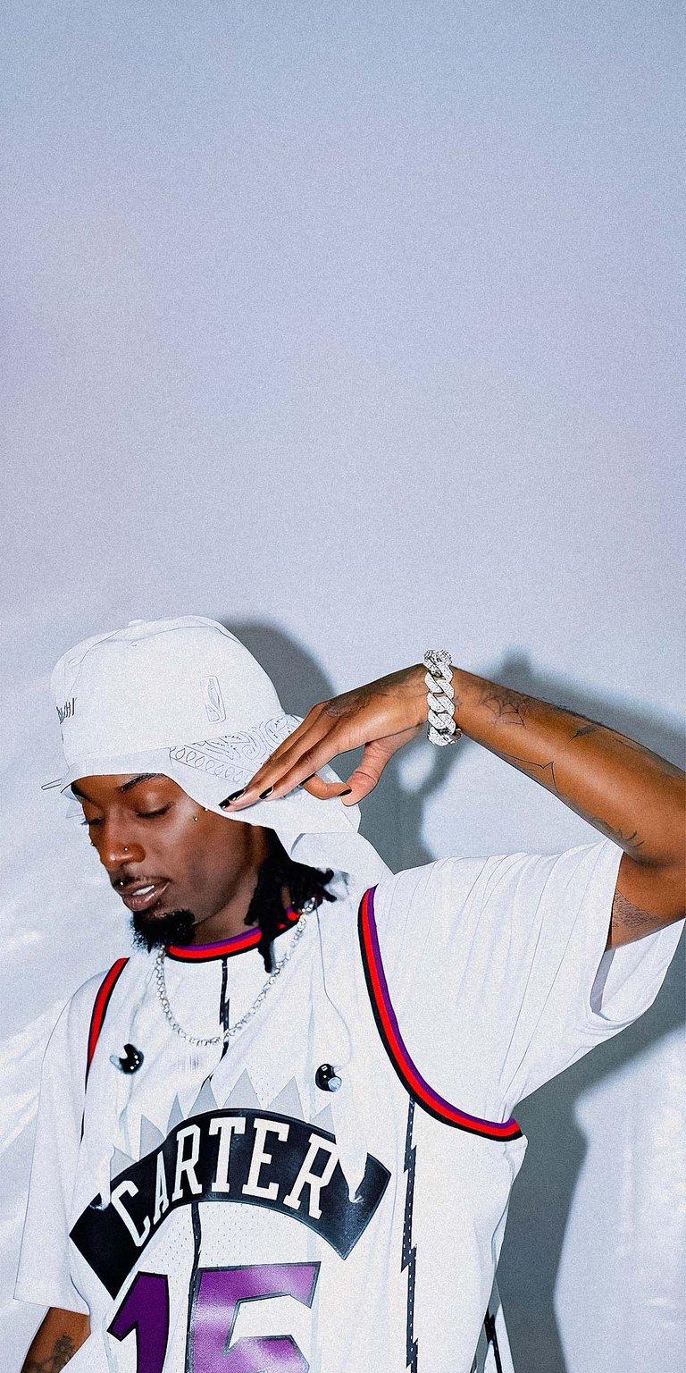 Playboi Carti Gestures Wallpaper for iPhone