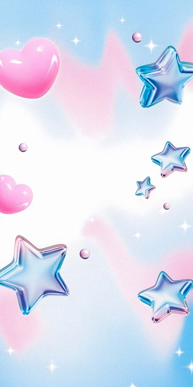 Star hearts wallpaper iPhone