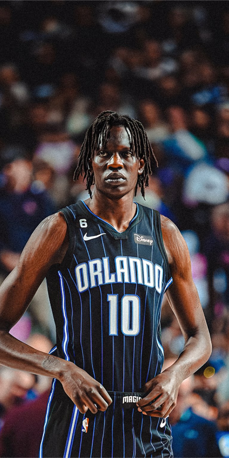 Orlando Magic Bol Bol wallpaper 4k
