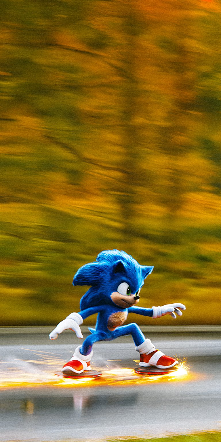 Sonic lighting fast wallpaper