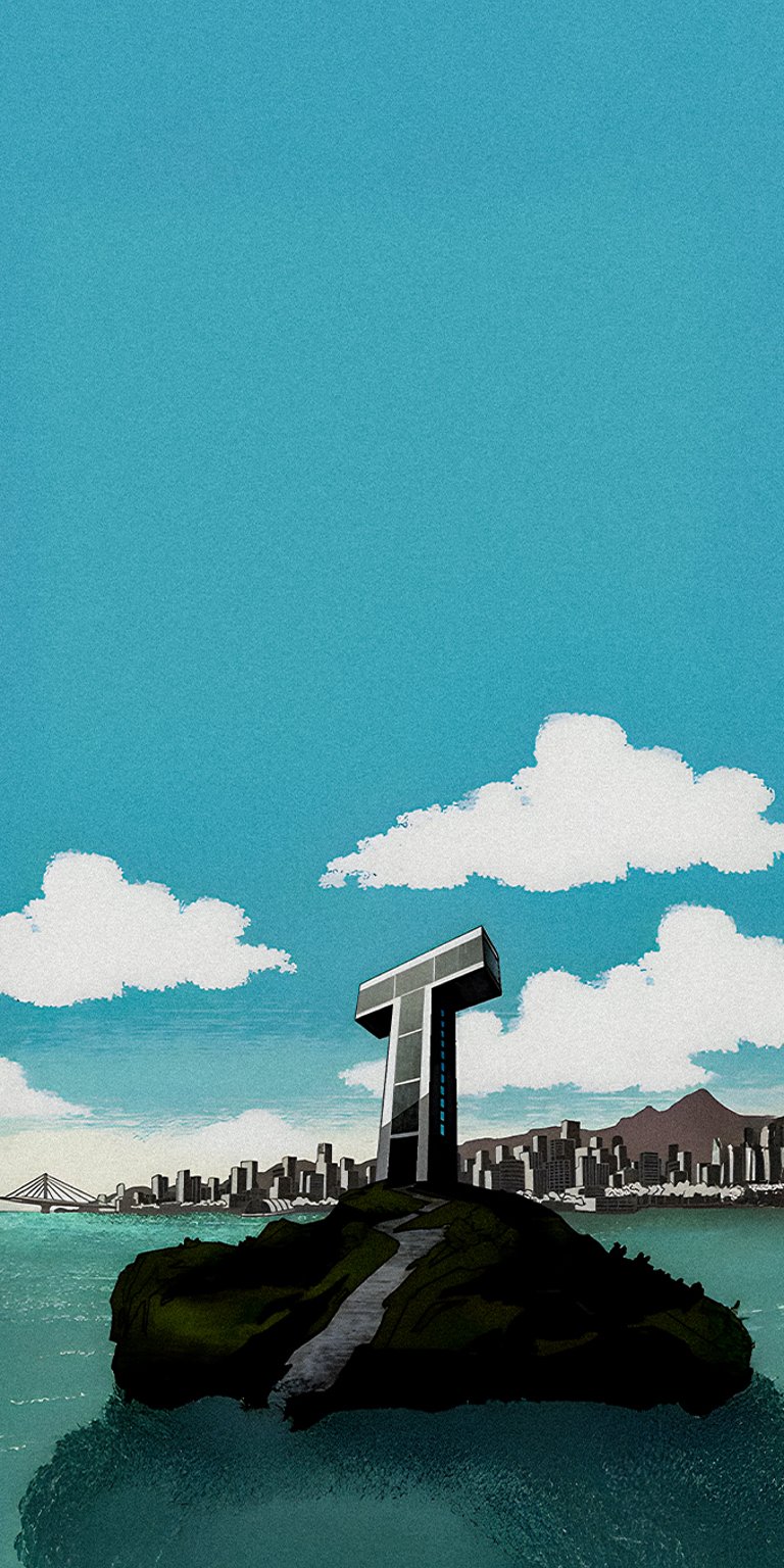 Teen Titans Base wallpaper for iPhone HD