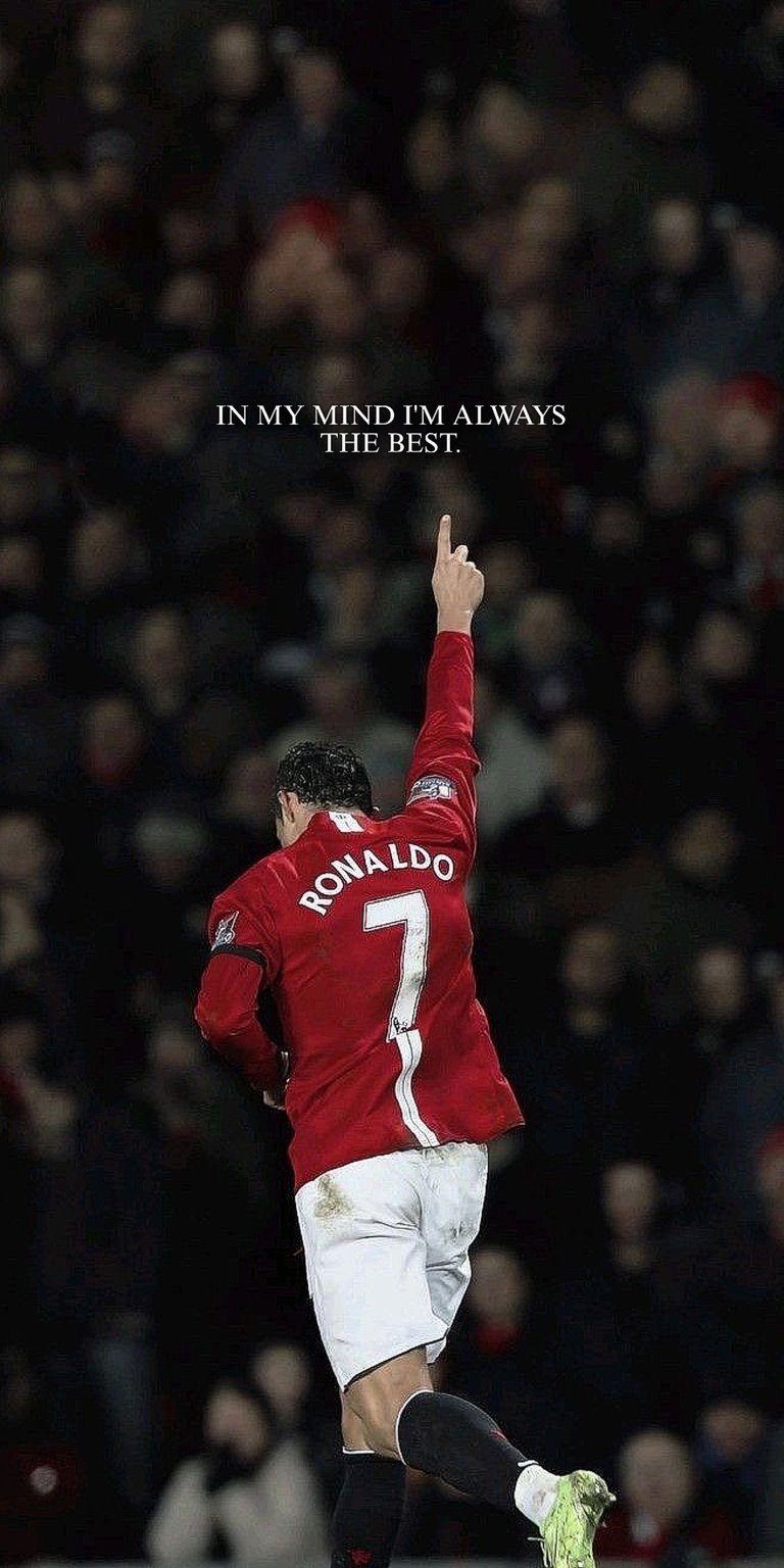 Cristiano Ronaldo in the game wallpaper for mobile 4K