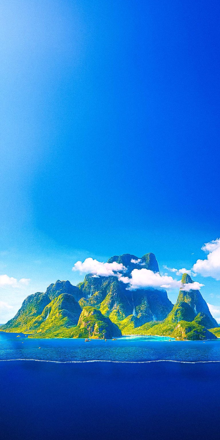 Moana Movie Mountains Wallpaper