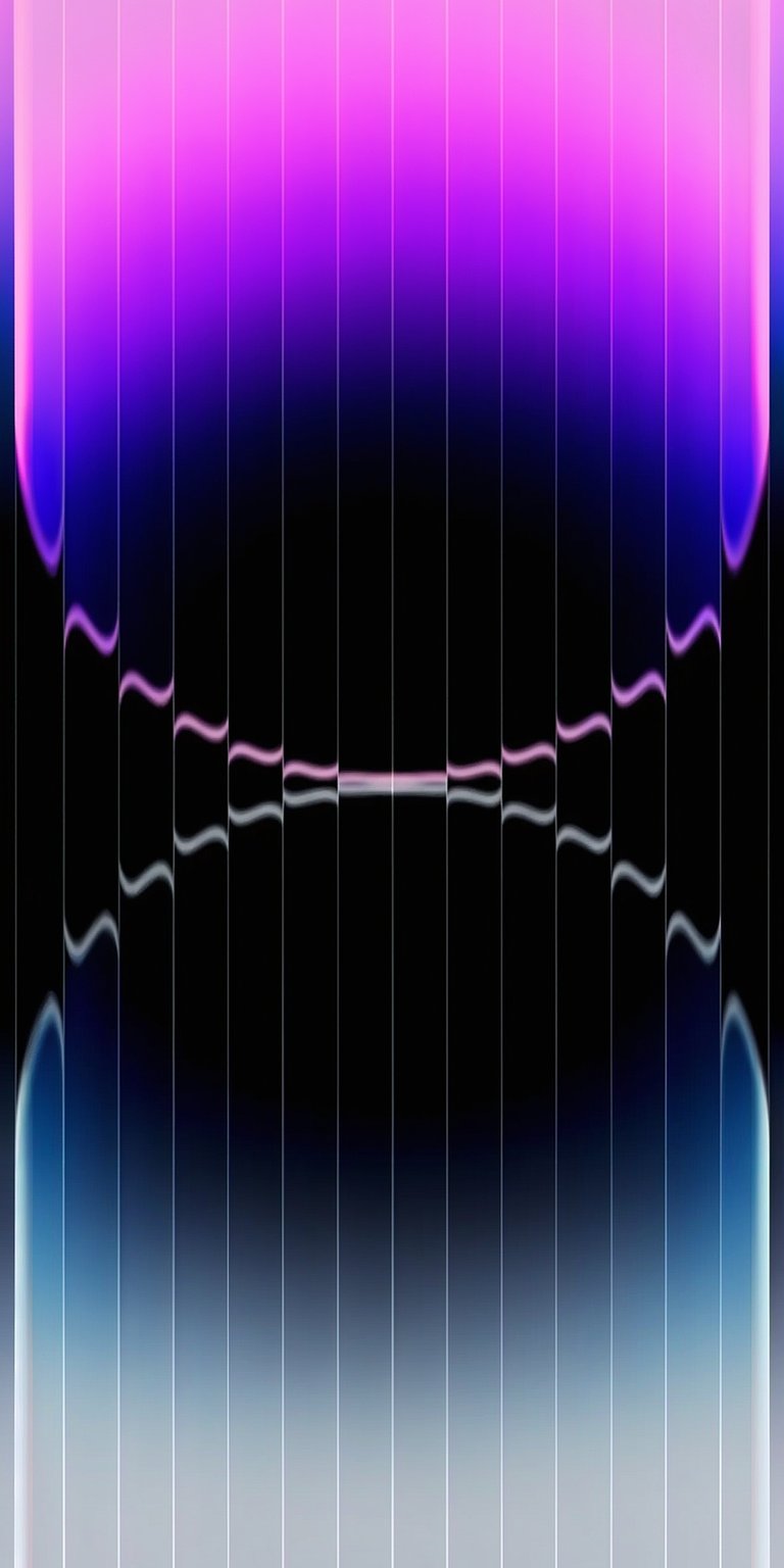 Abstract liquid glass colorful iOS wallpaper 4K