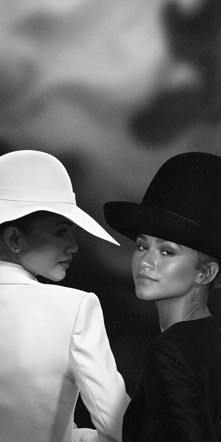 Zendaya hat theory wallpaper for iPhone