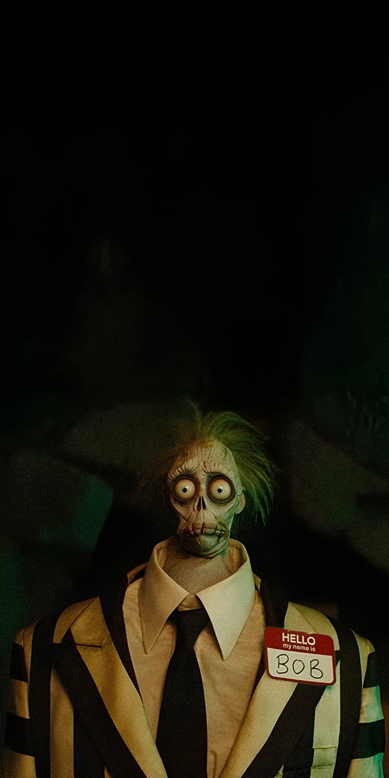 Beetlejuice Bob portrait wallpaper in 4k
