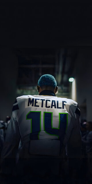 D.K. Metcalf wallpaper iPhone