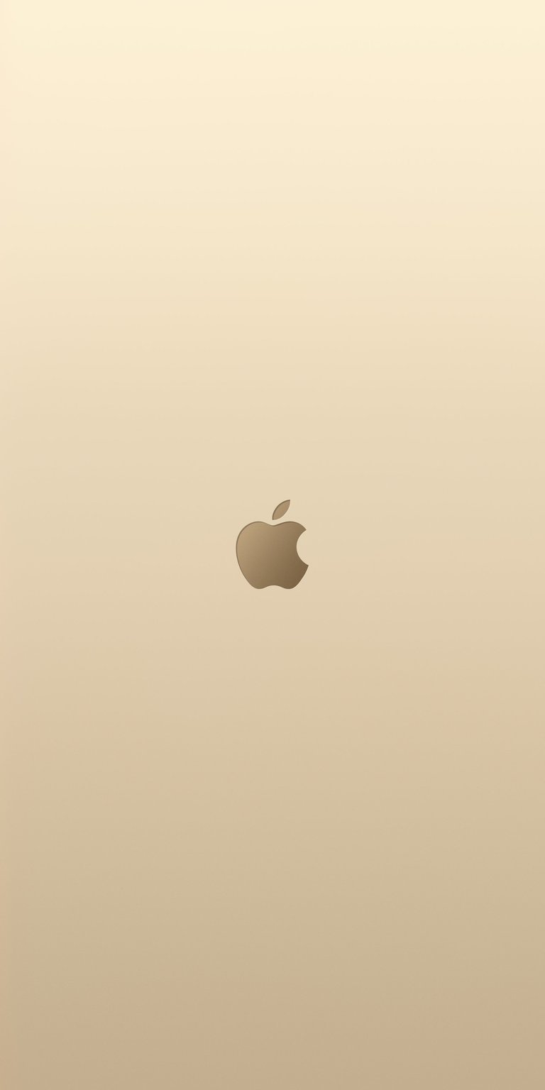 Apple logo with rosegold shade wallpaper