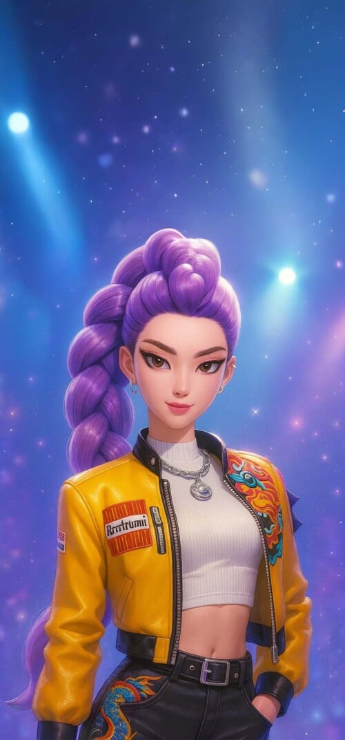 Kpop Demon Hunters Girls Trio Wallpapers