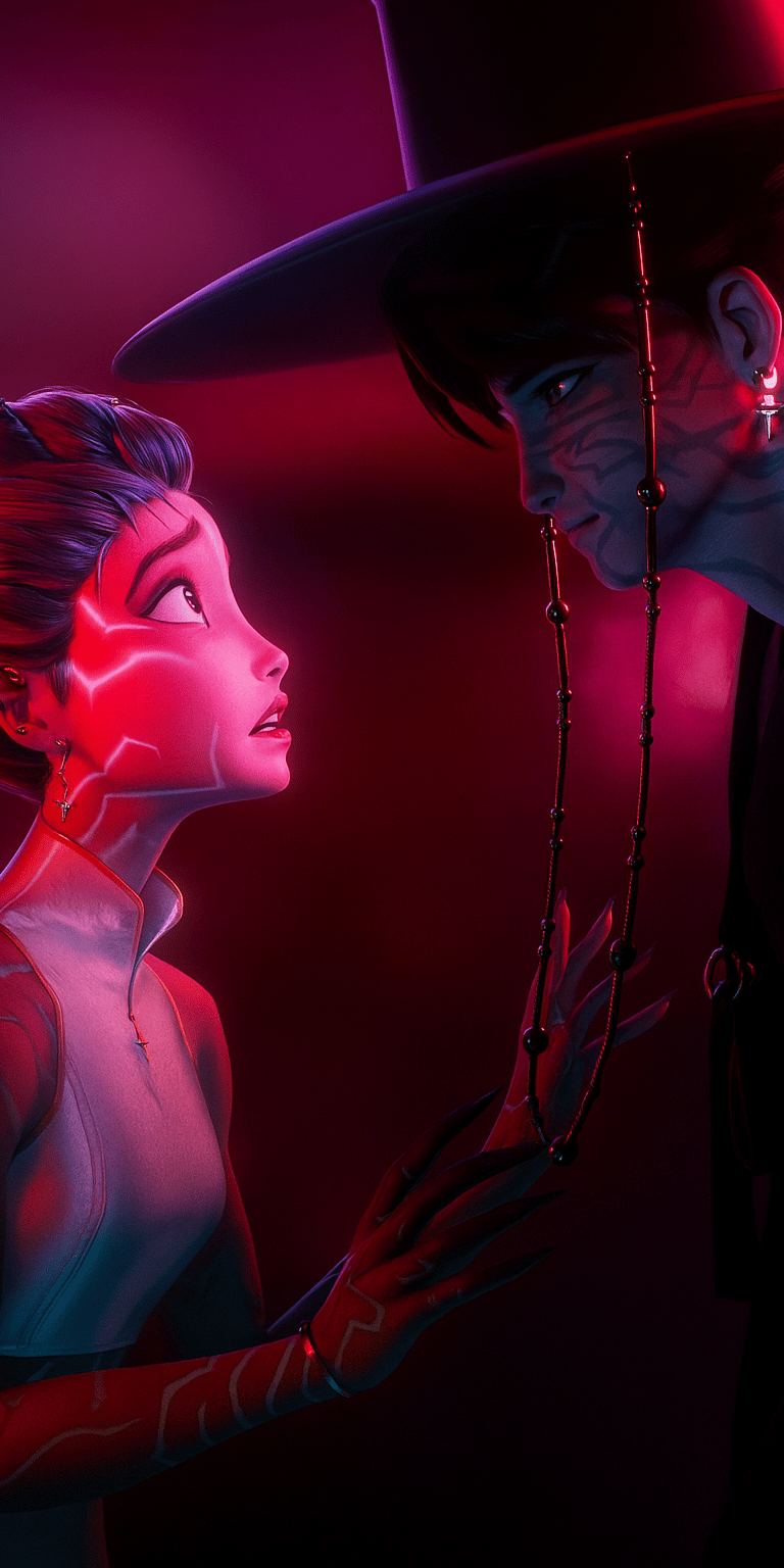 Rumi and Jinu wallpaper 4k iPhone