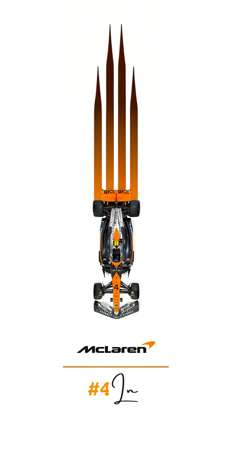 McLaren car Lando wallpaper iPhone 4K