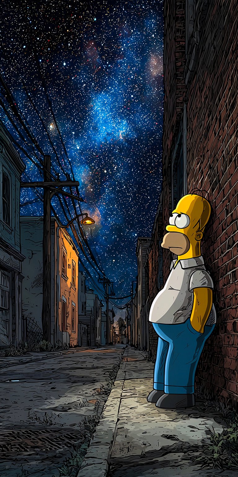 Homer Simpson wallpaper iPhone 4K