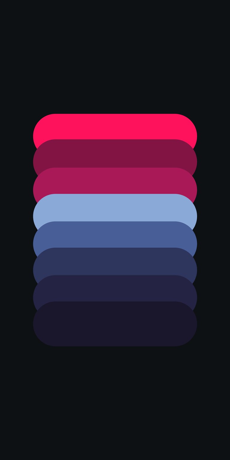 Red to black color palette iPhone wallpaper 4K