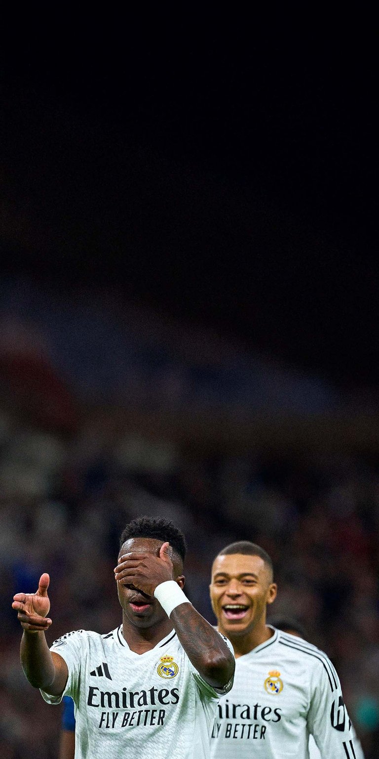 Kylian Mbappé & Vinicius Jr wallpaper iPhone