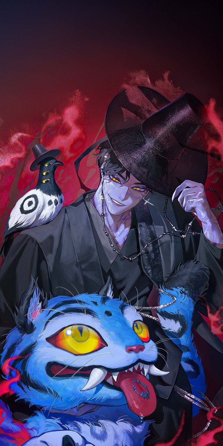 Jinu and Derpy Tiger wallpaper HD for iPhone