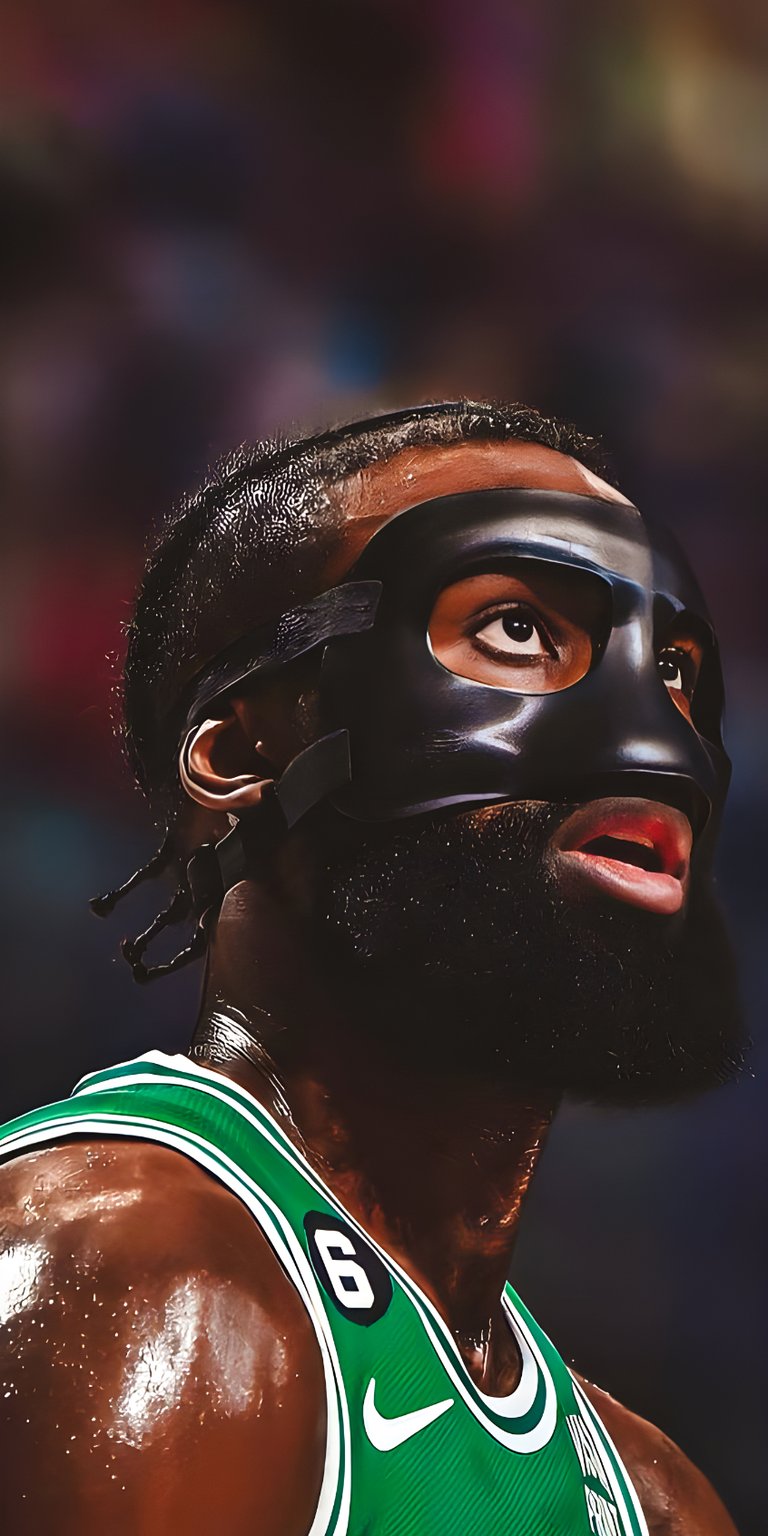 Kyrie Irving black mask wallpaper hd