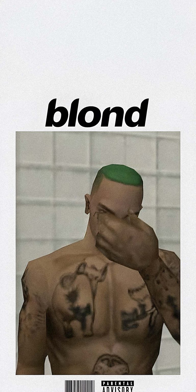 Blond Album Cover Poster GTA Sanandreas Wallpaper