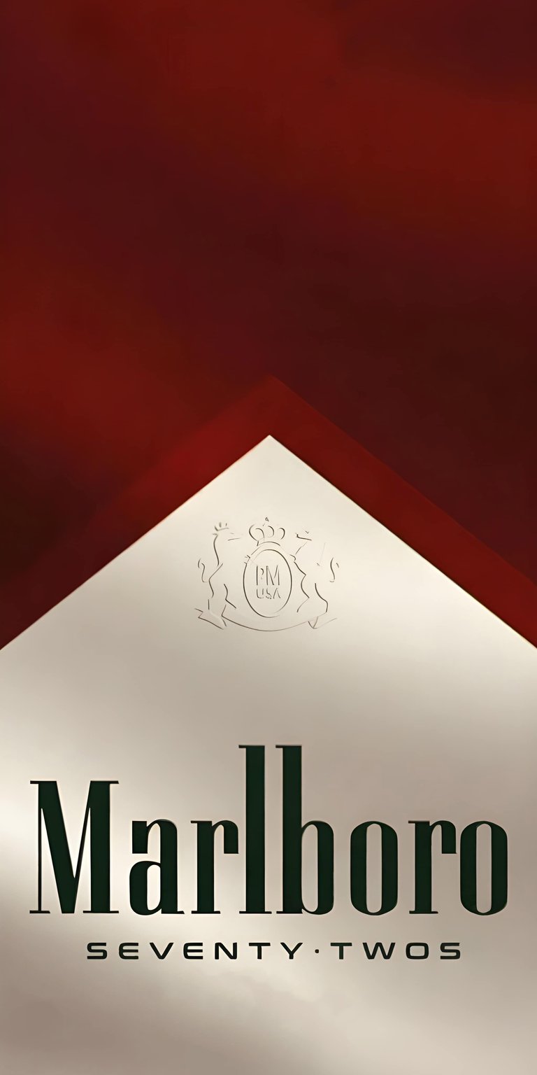 Get this elegant Marlboro 4K wallpaper for your iPhone! The wallpaper features the classic logo with a maroon backdrop and a white crest.