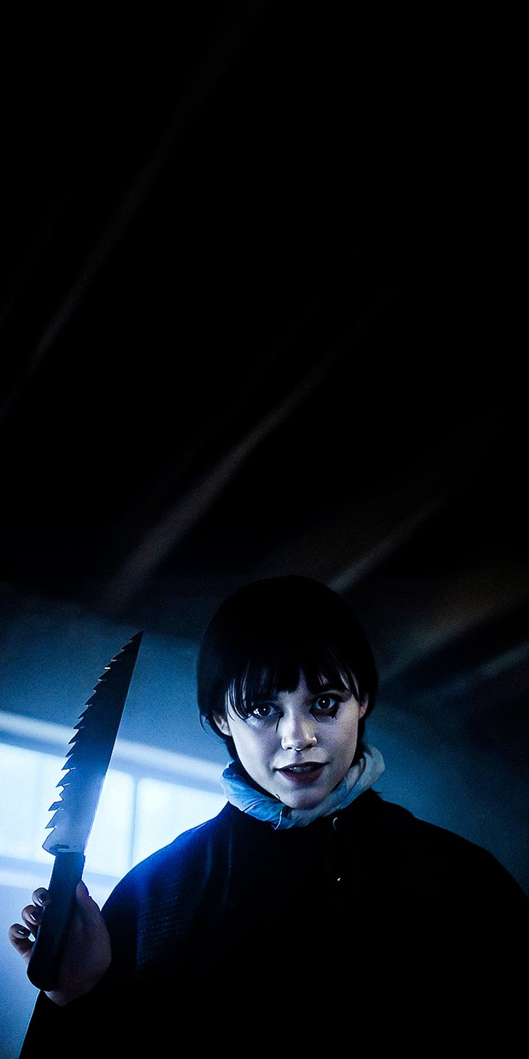 Wednesday Addams wallpaper iPhone 4K