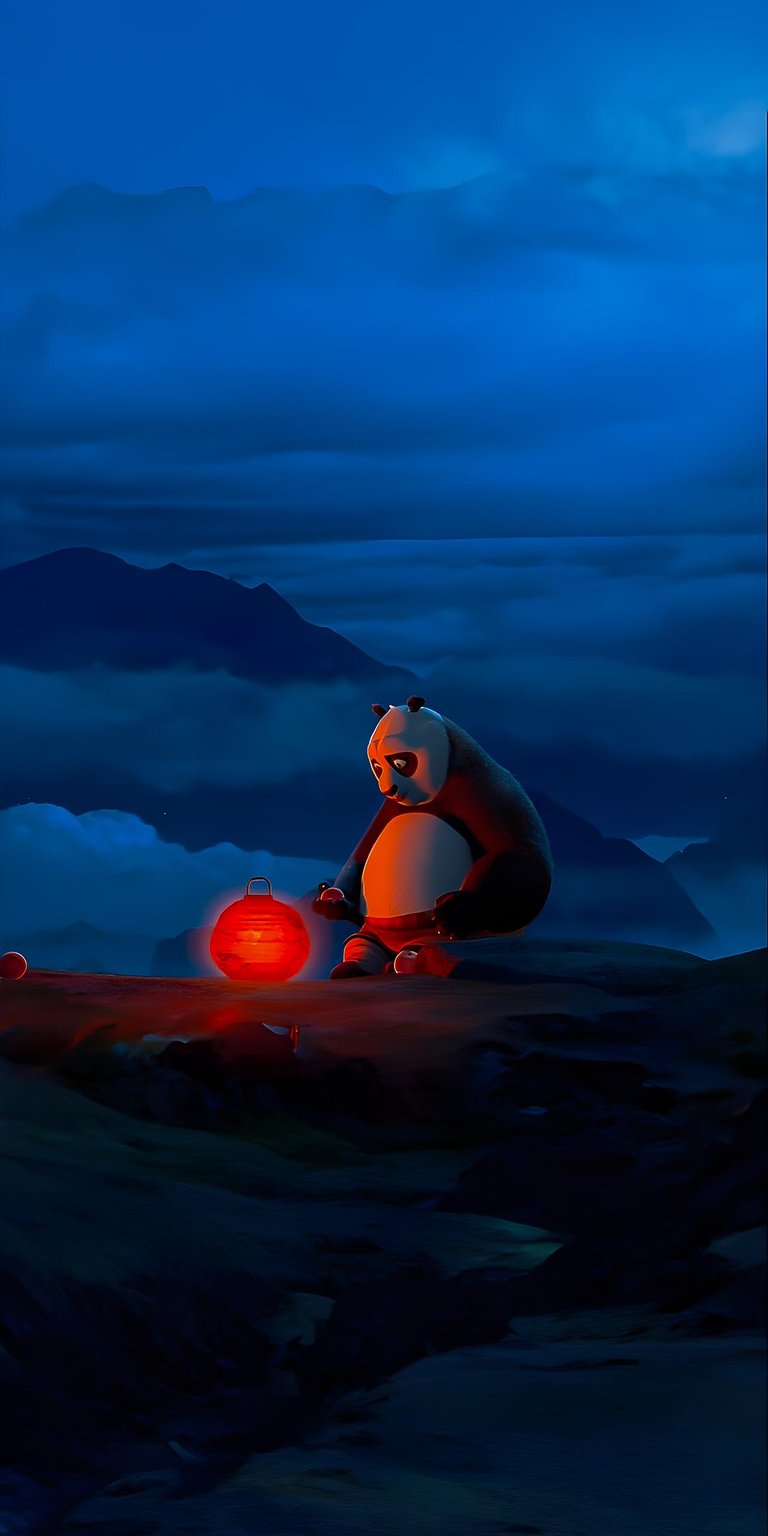 Kung Fu Panda Po 4K iPhone wallpapers