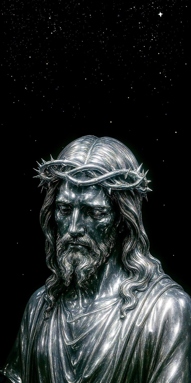 Decorate your device with this Jesus Silver Surfer wallpaper for iPhone 4K