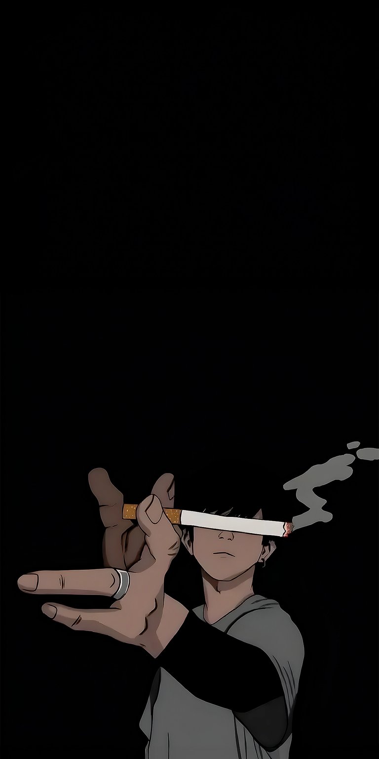 Boy smoking wallpaper iPhone HD