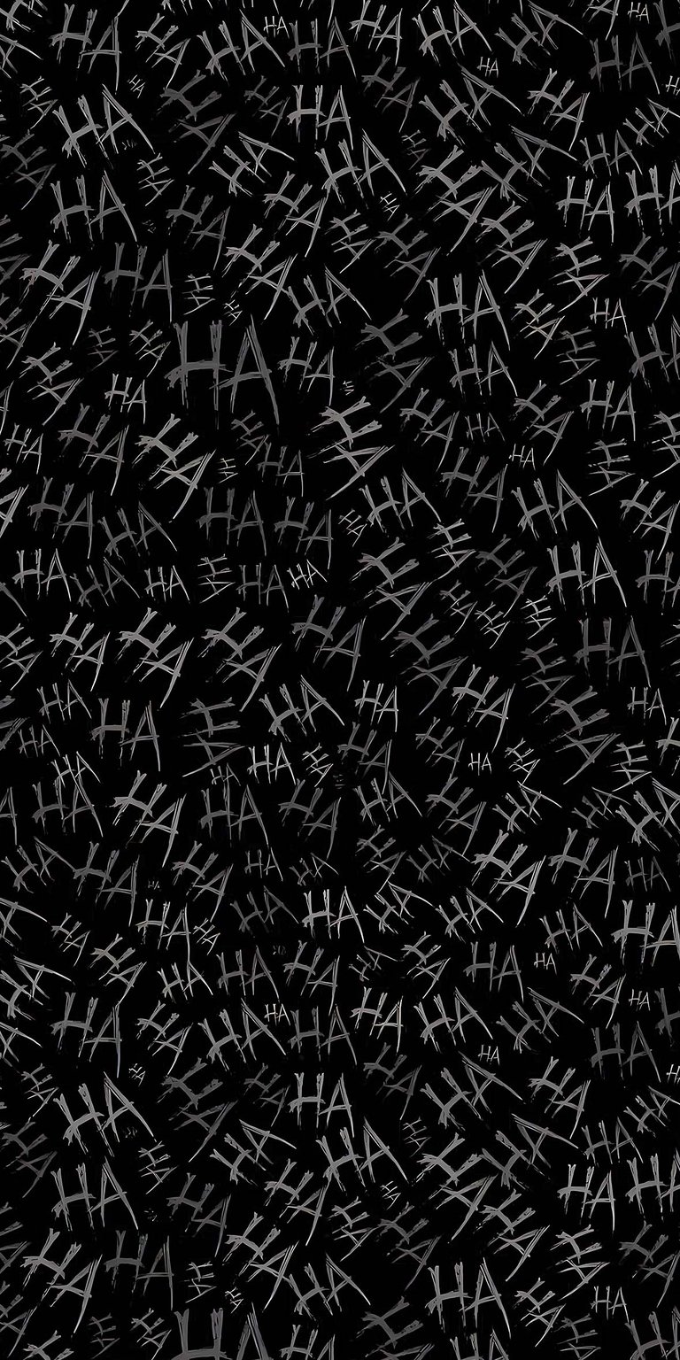 Joker laugh text wallpaper HD iPhone