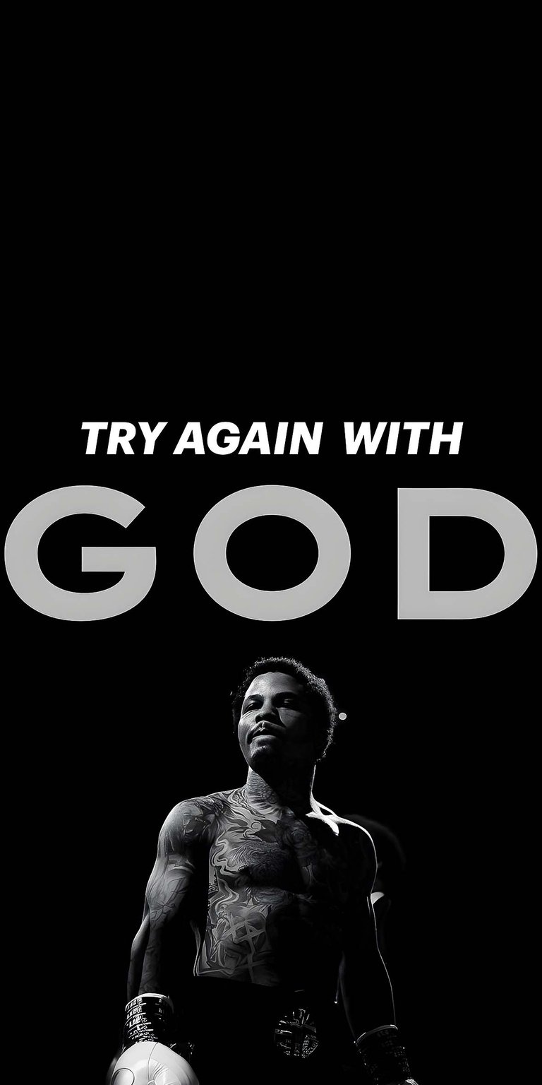 Gervonta Tank Davis motivational iPhone wallpaper 4K