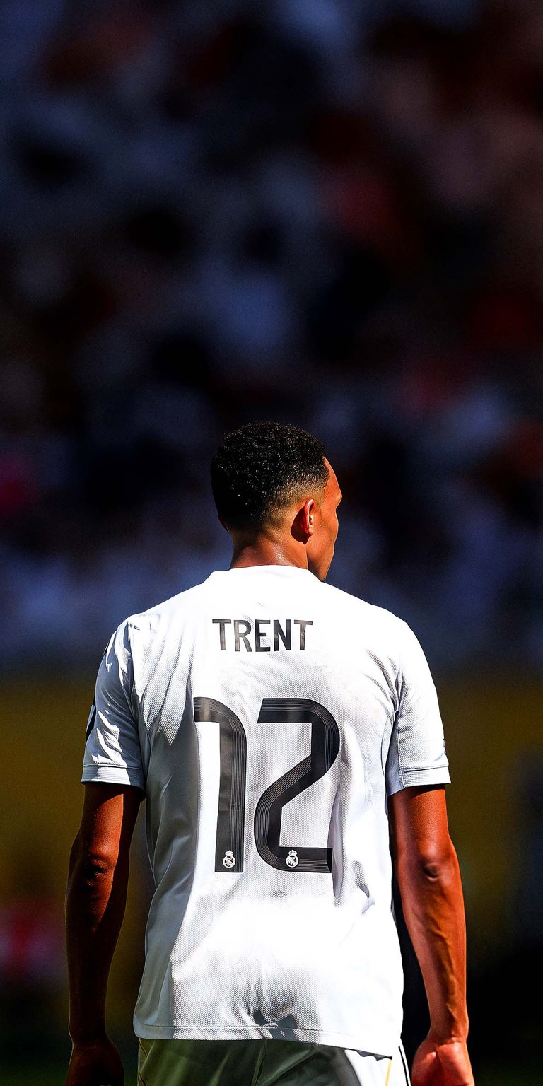 Trent Alexander-Arnold looks on Wallpaper iPhone