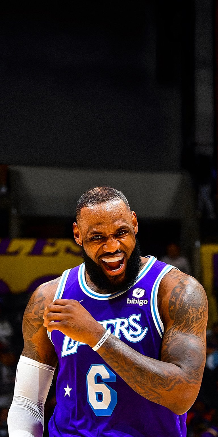 LeBron James wallpaper in 4K iPhone