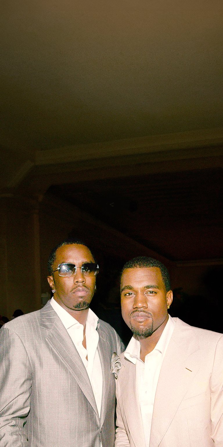 aesthetic rapper 90s diddy kayne west