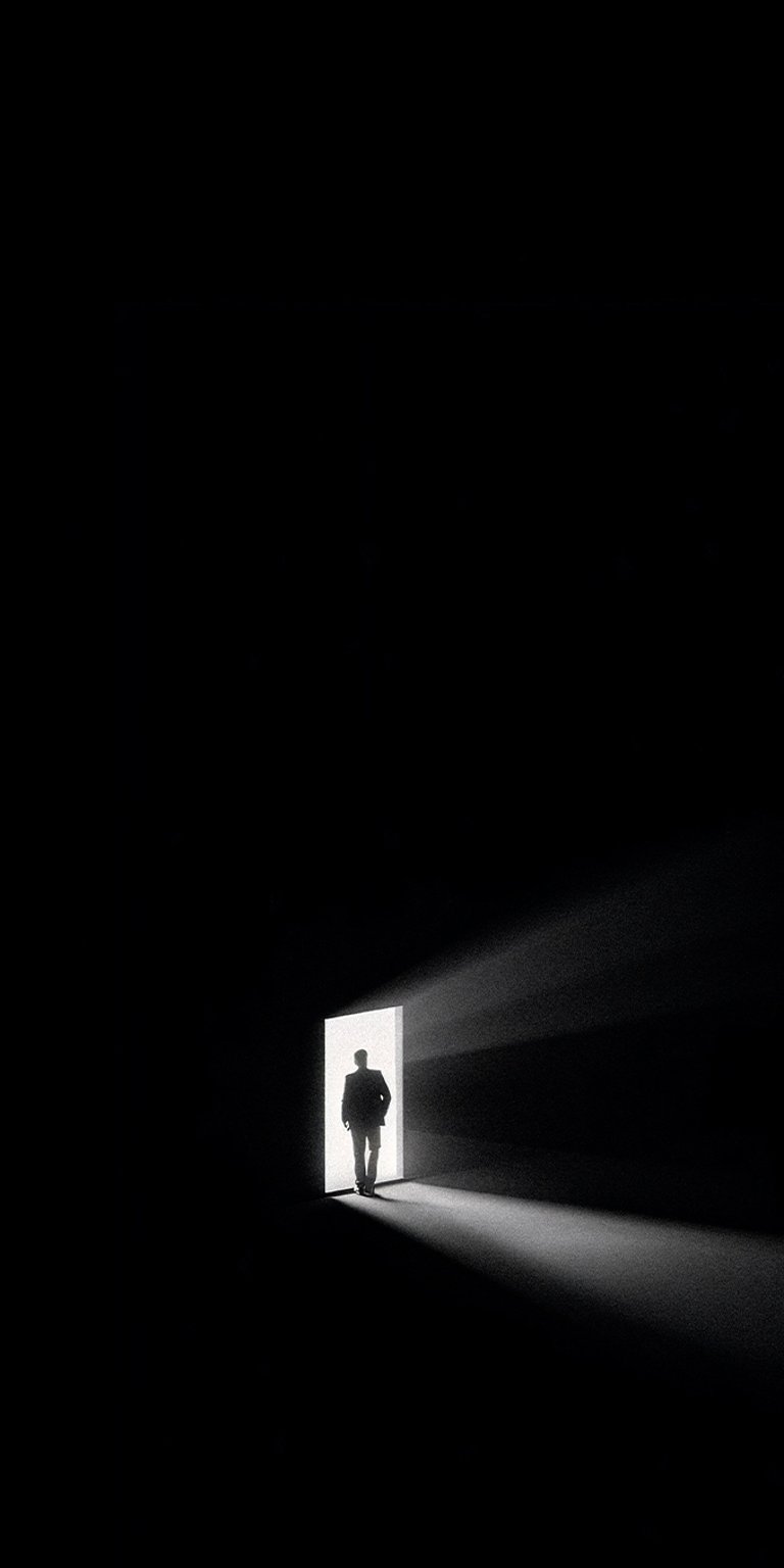 Dark Nonchalant doorway wallpaper iPhone 4K