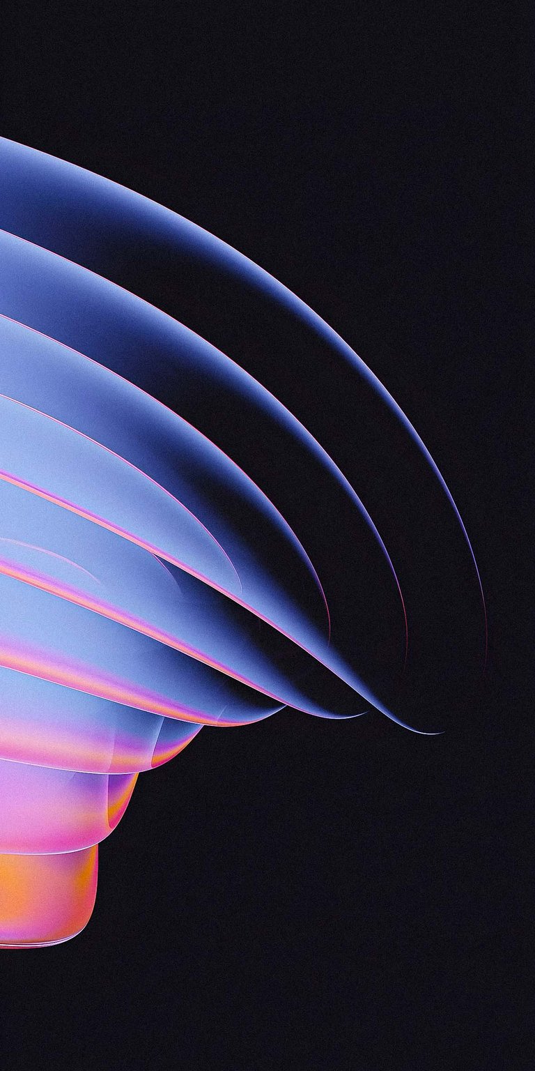 Abstract Waves Wallpaper HD iPhone