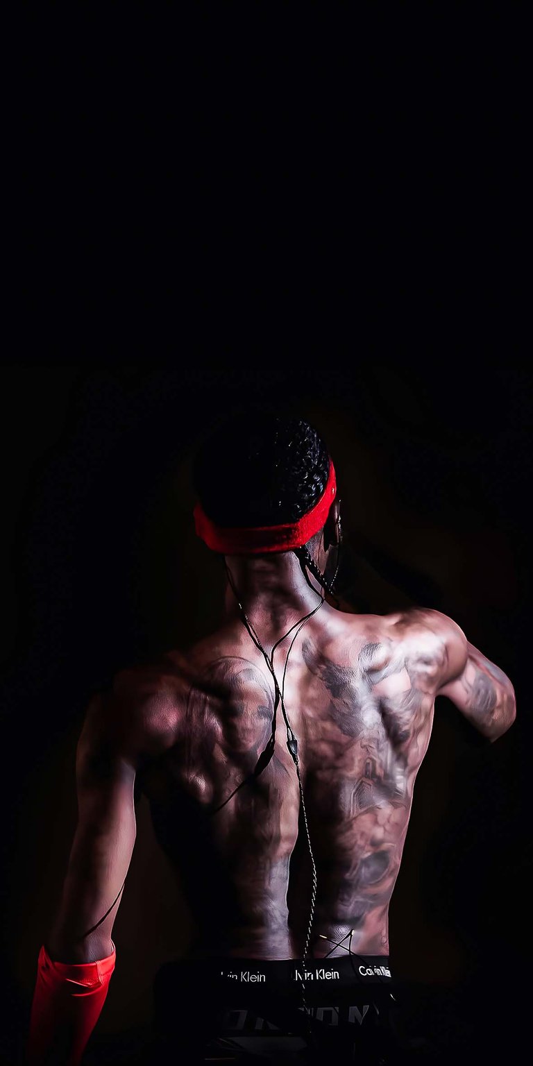 Travis Scott bacj tattoos iPhone wallpaper HD