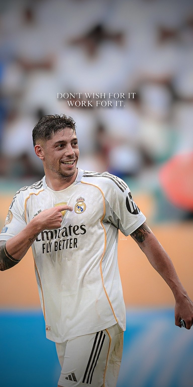 Federico Valverde quotes wallpaper 4k iPhone