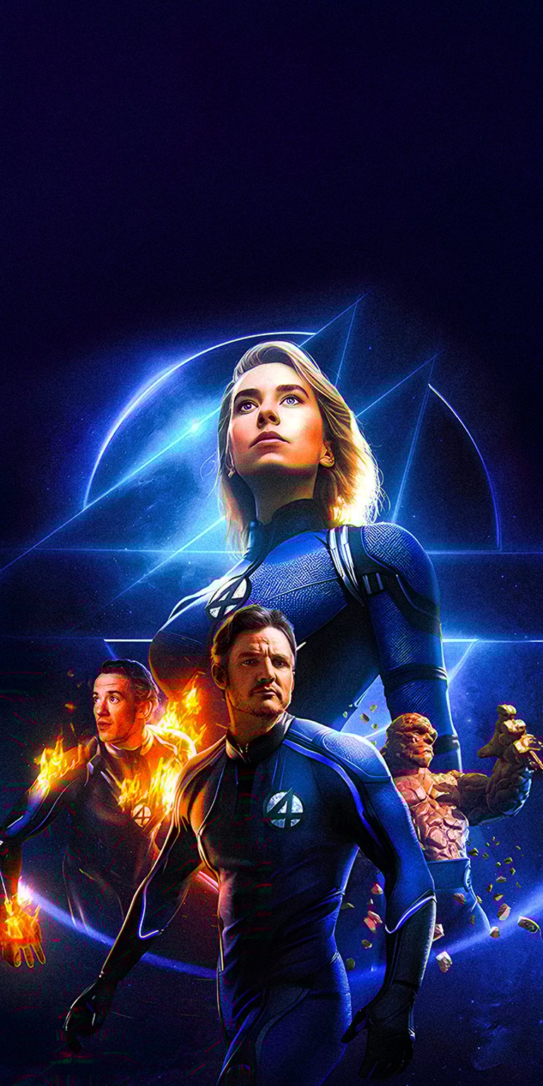 Fantastic Four Poster 4K Wallpaper
