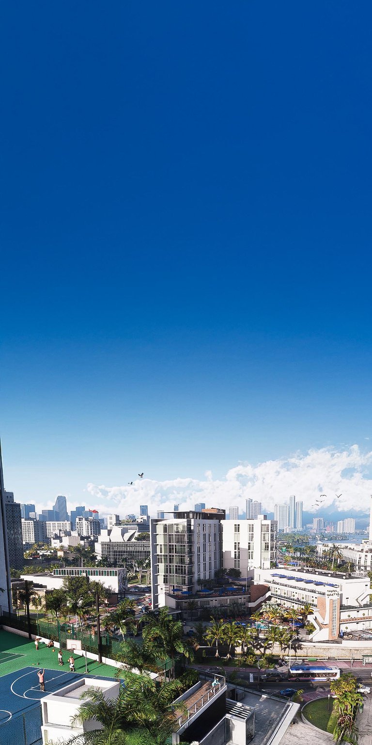 Grand Theft Auto  6 City Mid Day Wallpaper HD iOS