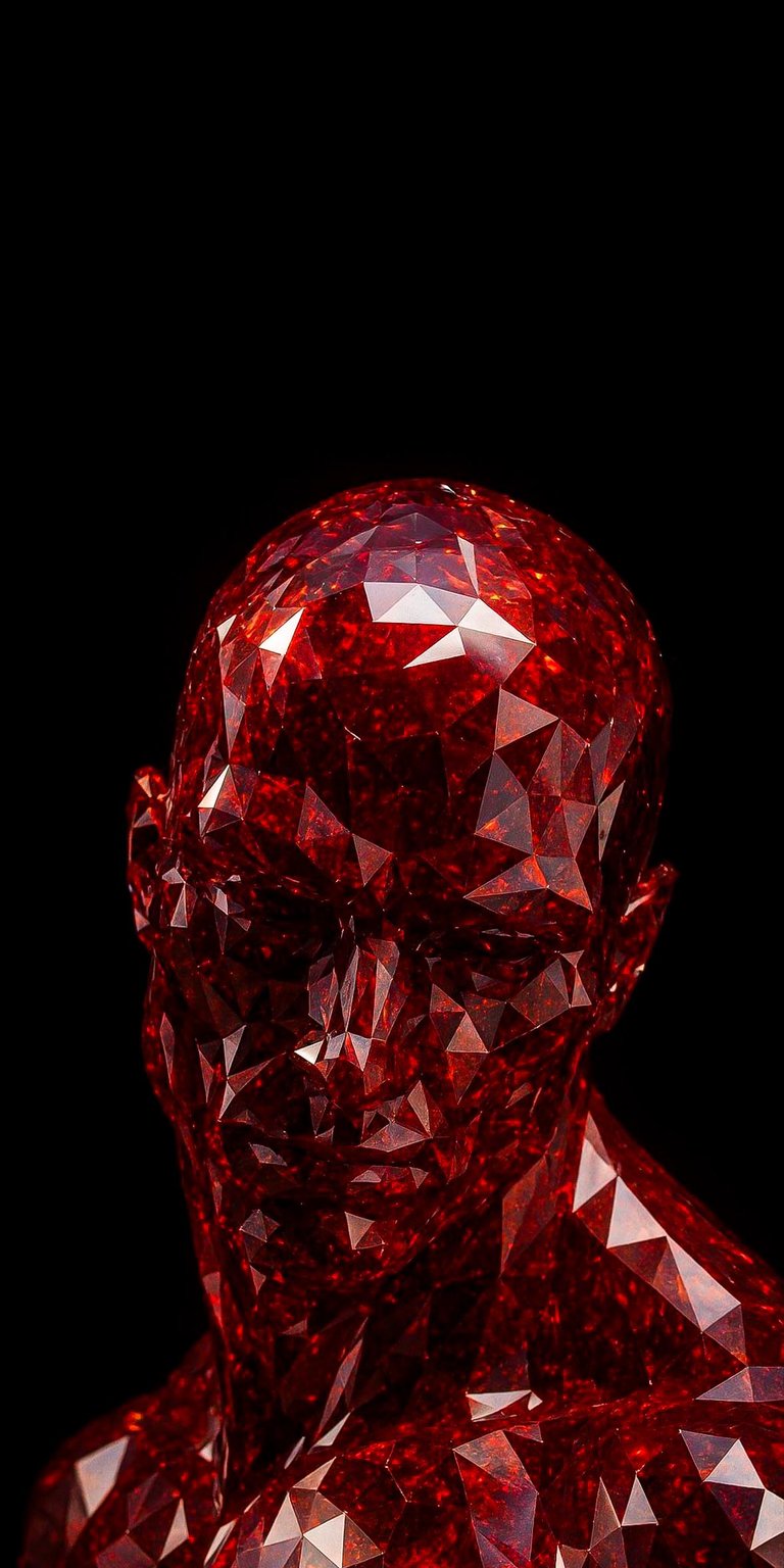 Decorate your device with this red gemstone Surfer iPhone wallpaper 4K
