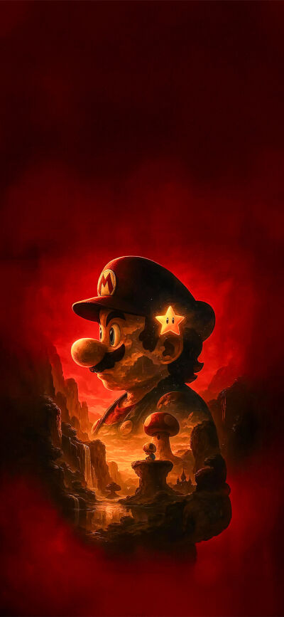 Cartoon matching wallpaper iPhone 4K