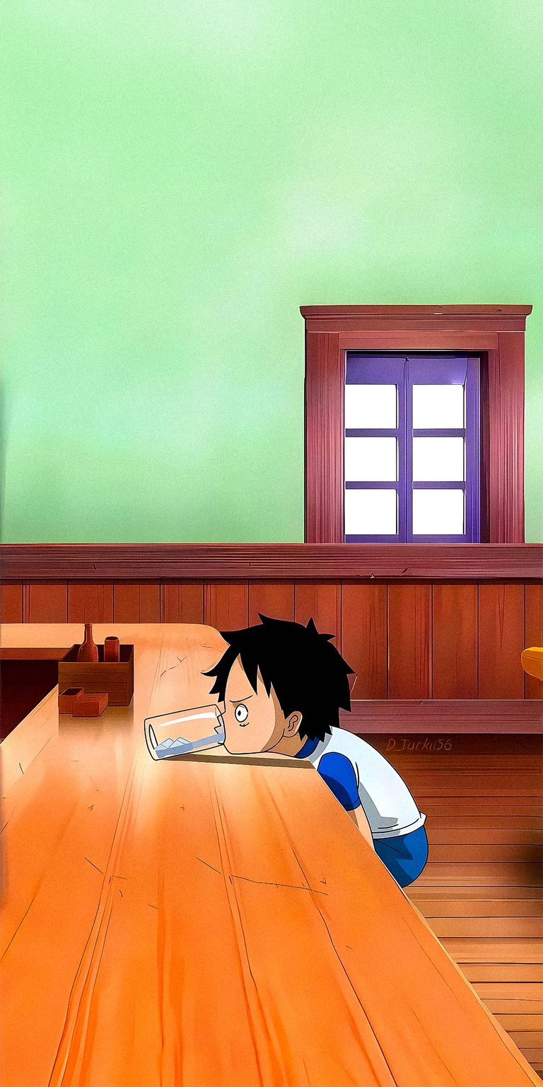 Little Luffy wallpaper iPhone