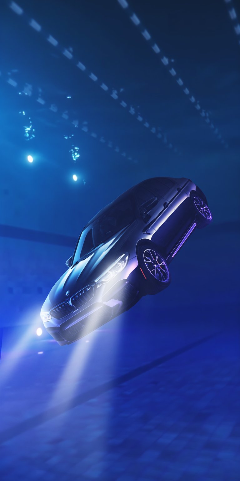 M5 floating wallpaper iPhone 4k