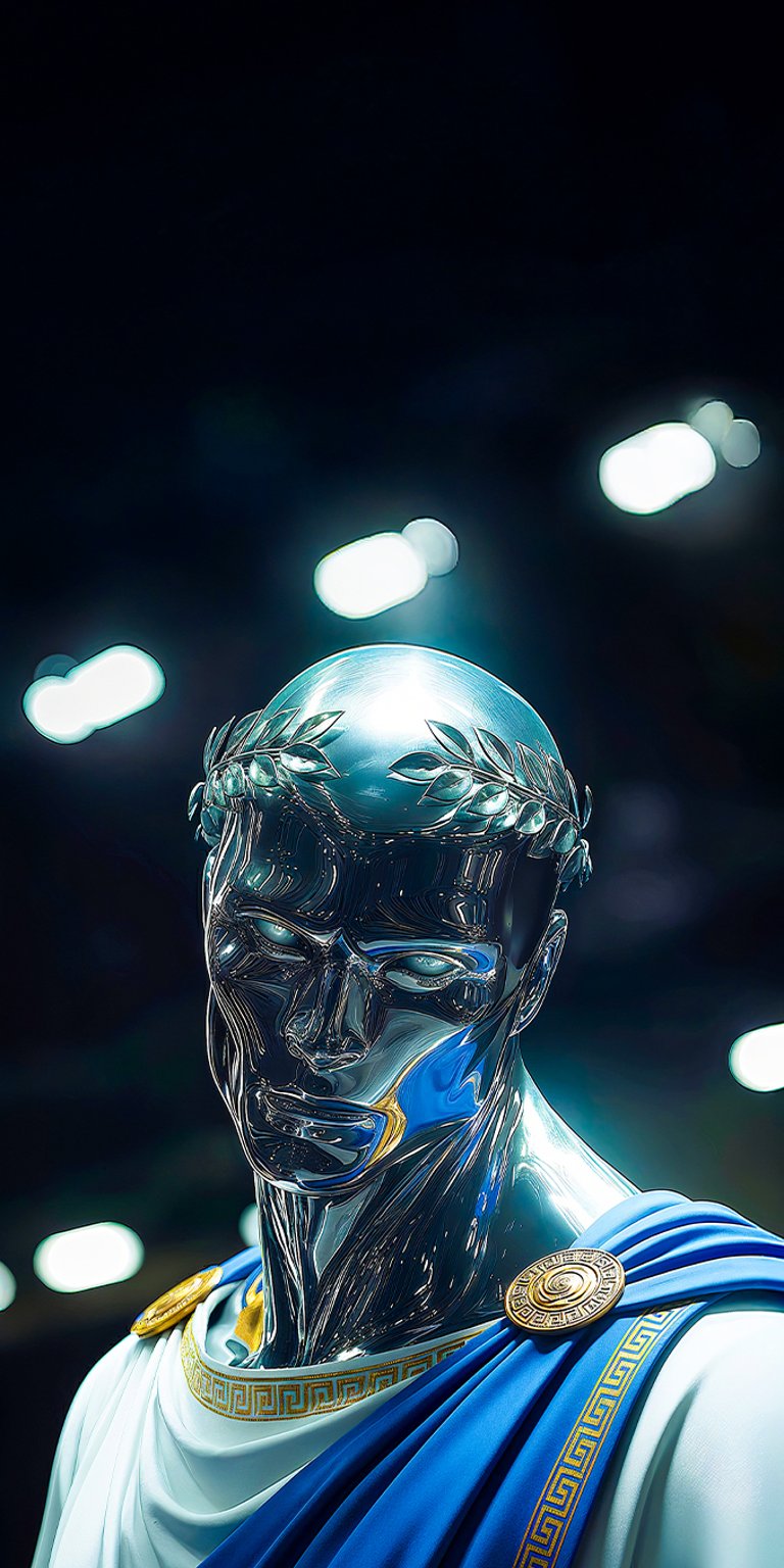 Add this to your collection Silver Surfer Greek God attire wallpaper iPhone 4K