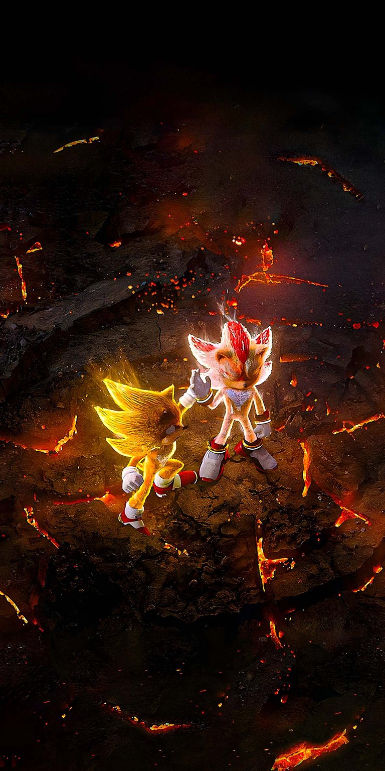 Sonic vs shadow Wallpaper iPhone HD