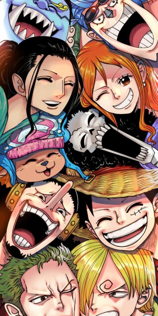 One Piece characters wallpapers iPhone